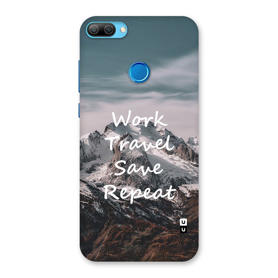Work Travel Back Case for Honor 9N