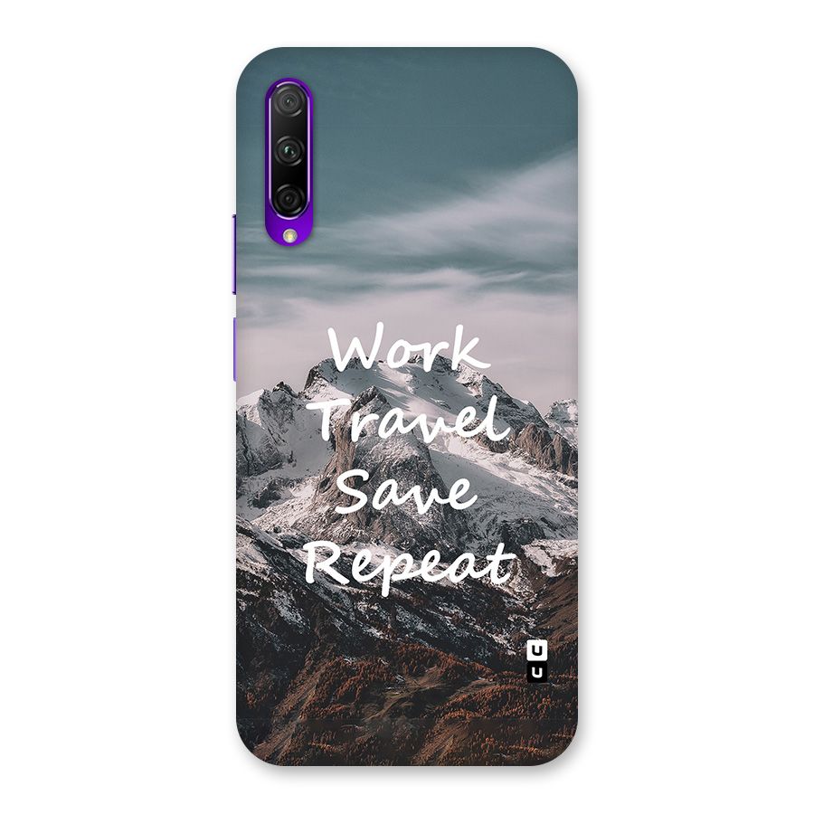 Work Travel Back Case for Honor 9X Pro