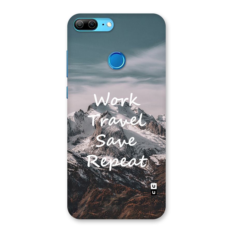 Work Travel Back Case for Honor 9 Lite