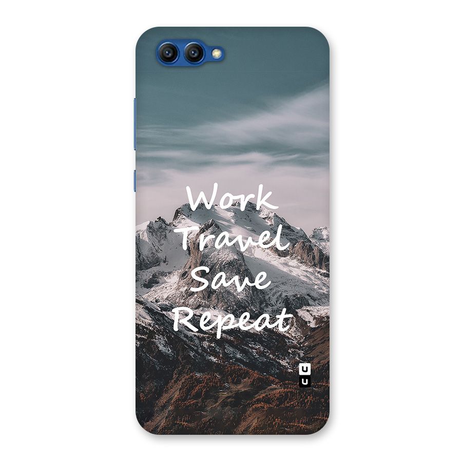 Work Travel Back Case for Honor View 10