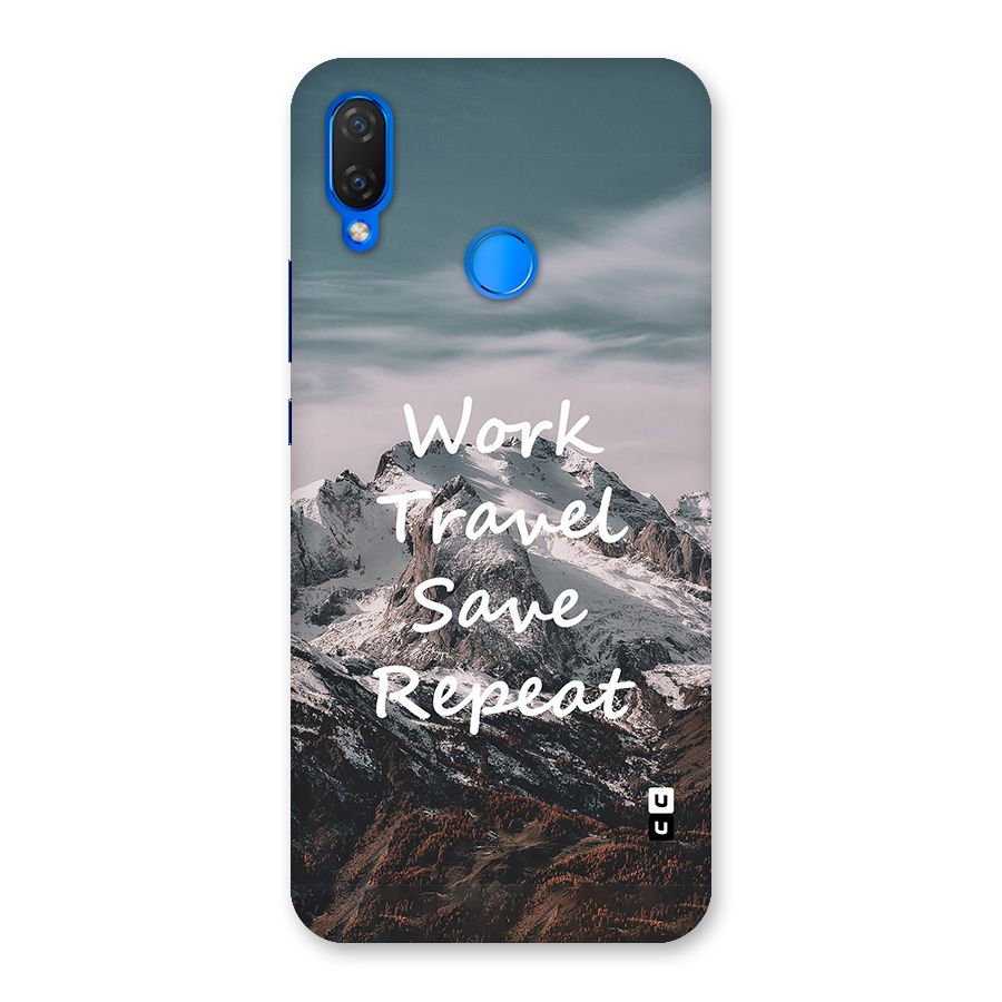 Work Travel Back Case for Huawei P Smart+