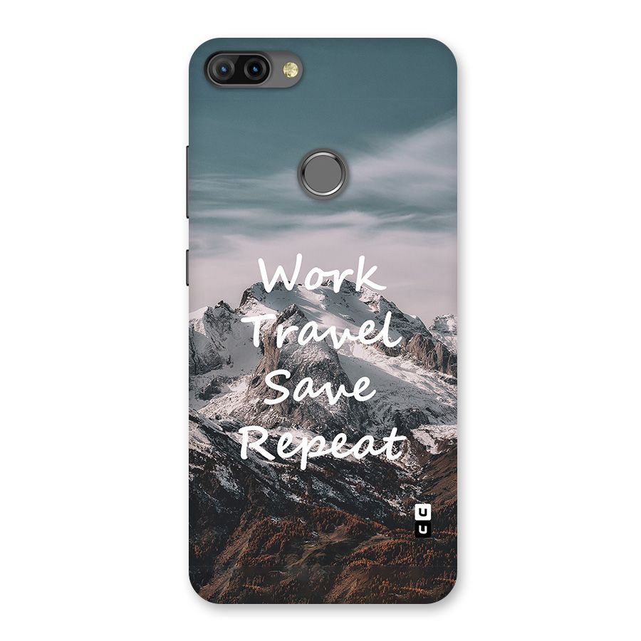 Work Travel Back Case for Infinix Hot 6 Pro