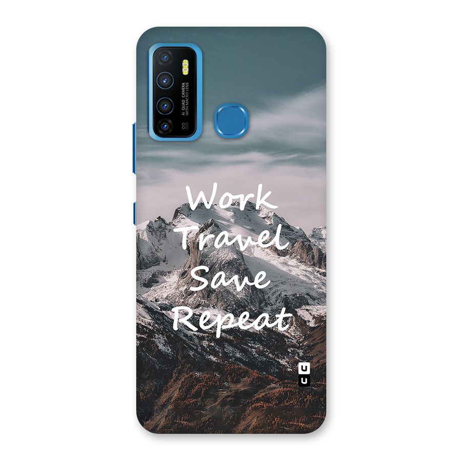 Work Travel Back Case for Infinix Hot 9