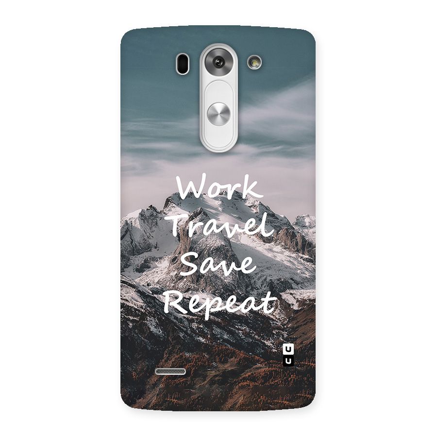 Work Travel Back Case for LG G3 Beat