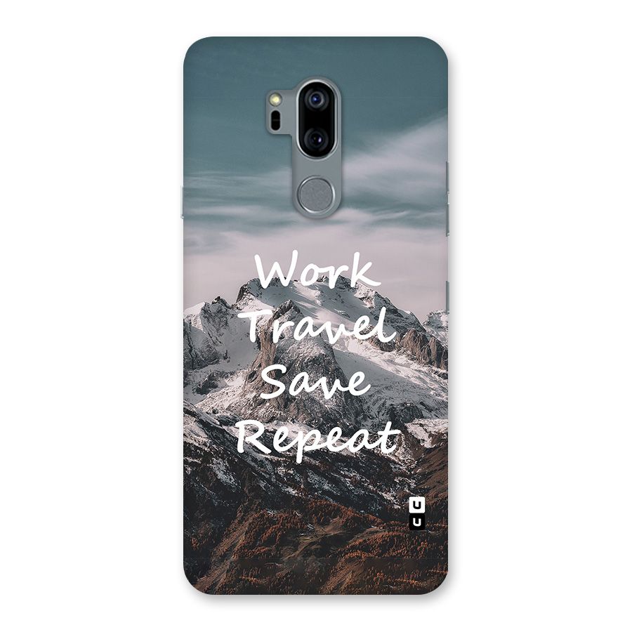 Work Travel Back Case for LG G7