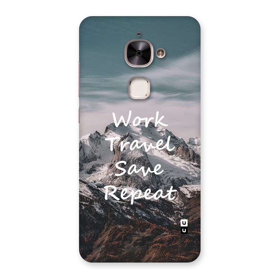 Work Travel Back Case for Le 2
