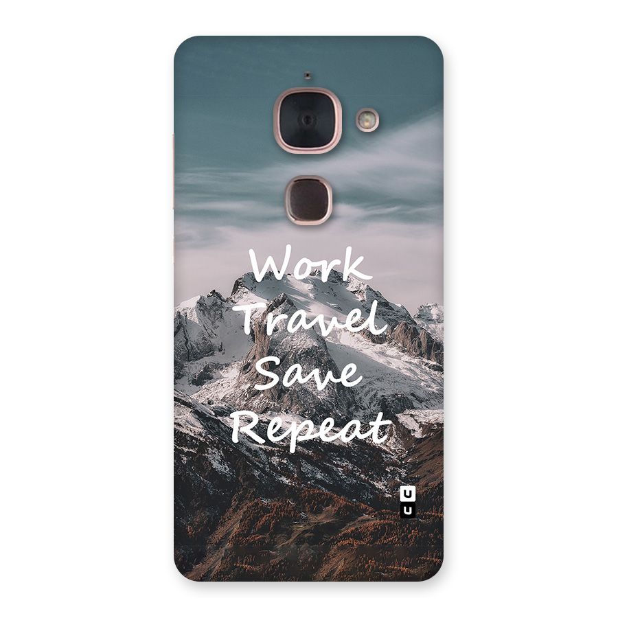 Work Travel Back Case for Le Max 2