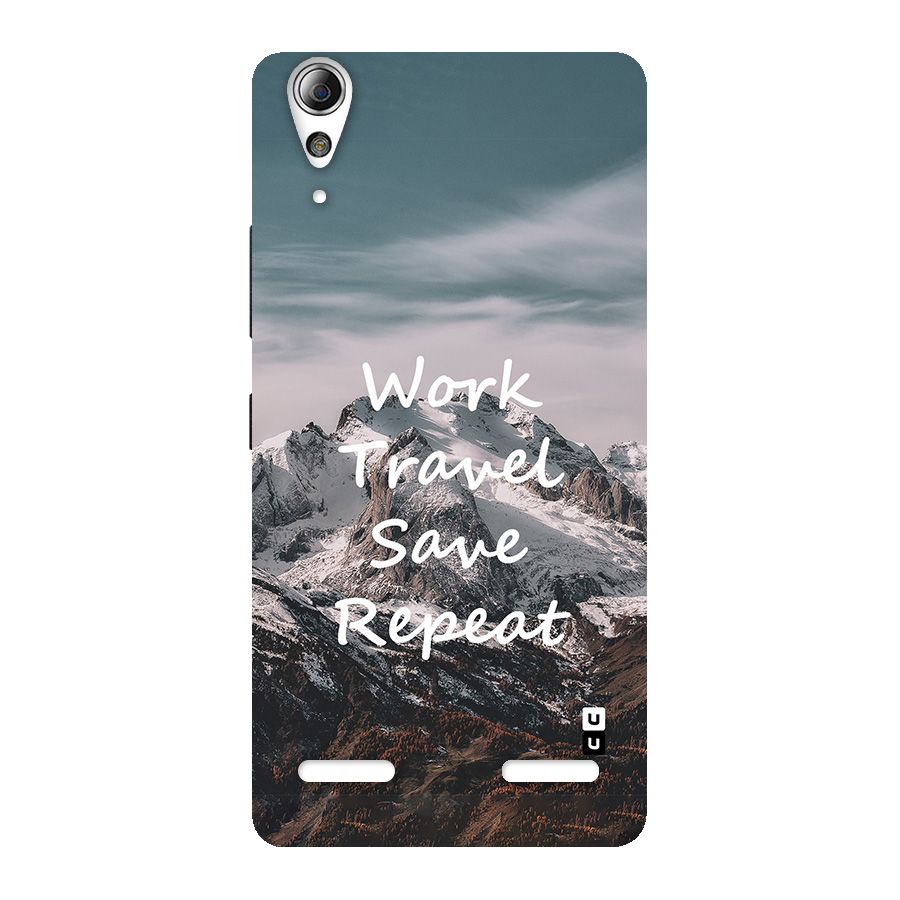 Work Travel Back Case for Lenovo A6000 Plus