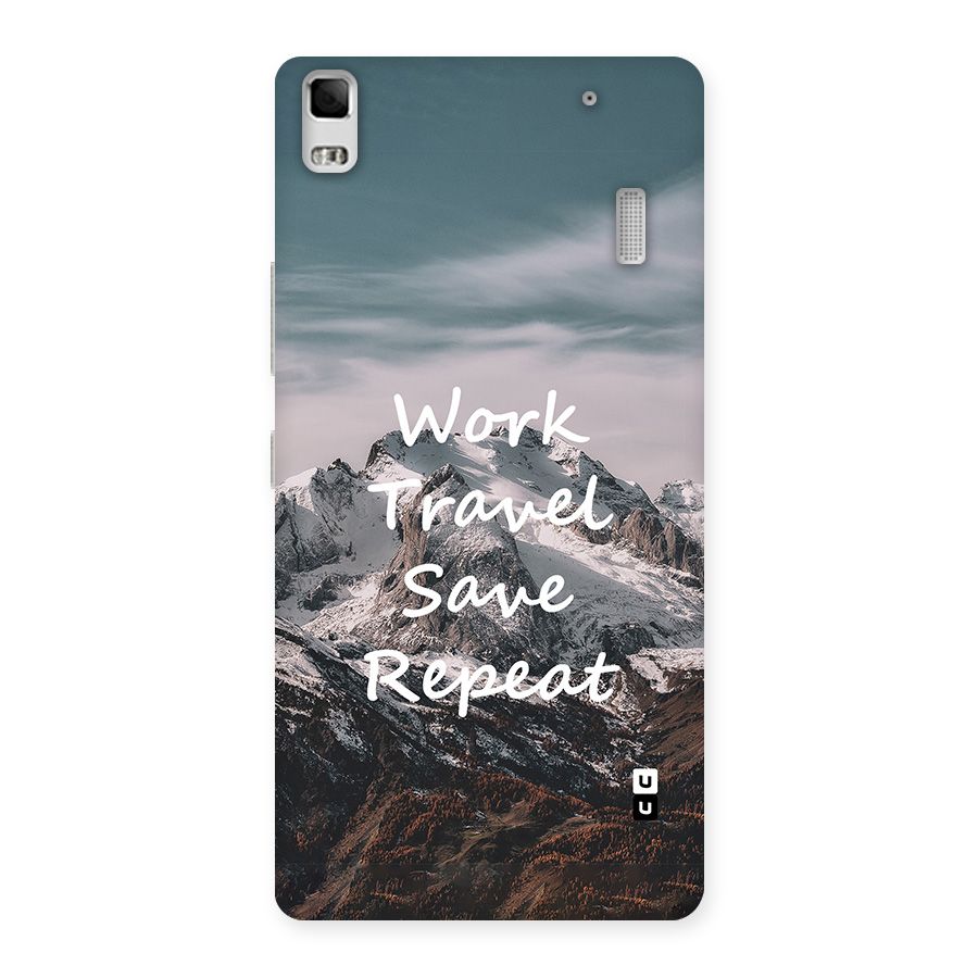 Work Travel Back Case for Lenovo A7000