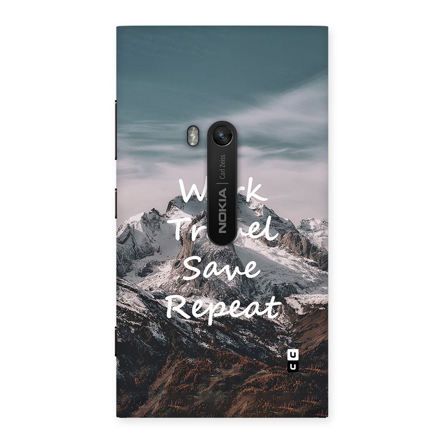 Work Travel Back Case for Lumia 920