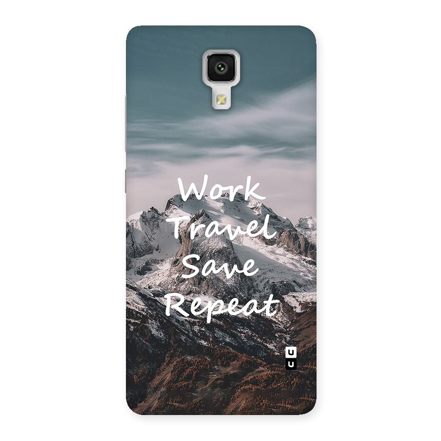 Work Travel Back Case for Mi4