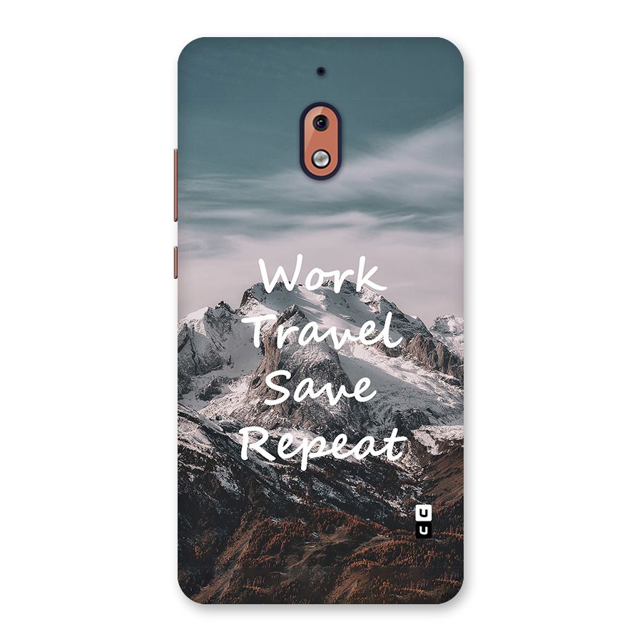Work Travel Back Case for Nokia 2.1