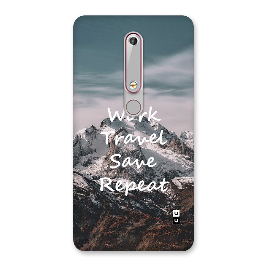 Work Travel Back Case for Nokia 6.1