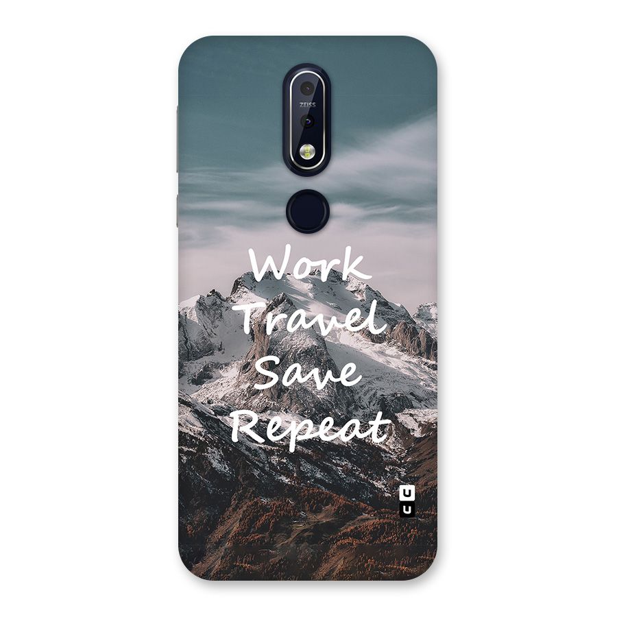 Work Travel Back Case for Nokia 7.1