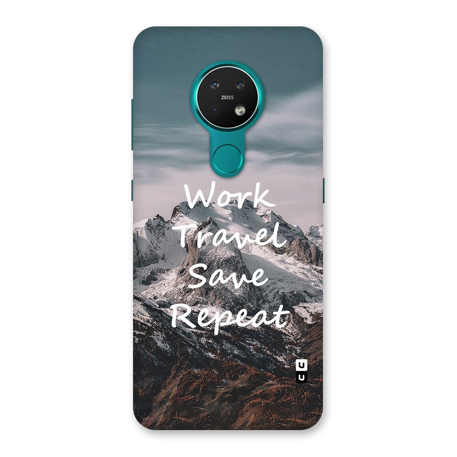 Work Travel Back Case for Nokia 7.2