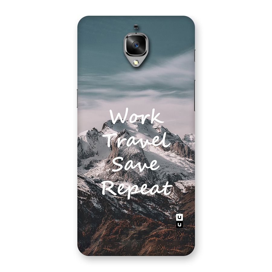 Work Travel Back Case for OnePlus 3