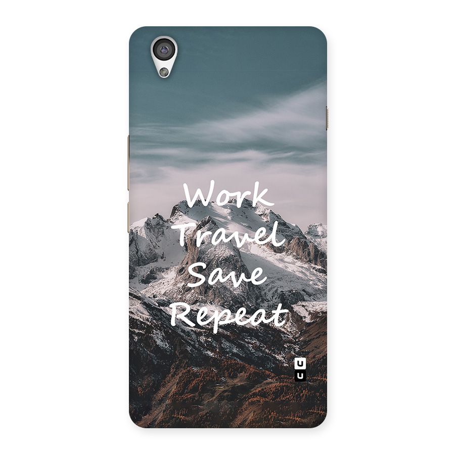 Work Travel Back Case for OnePlus X