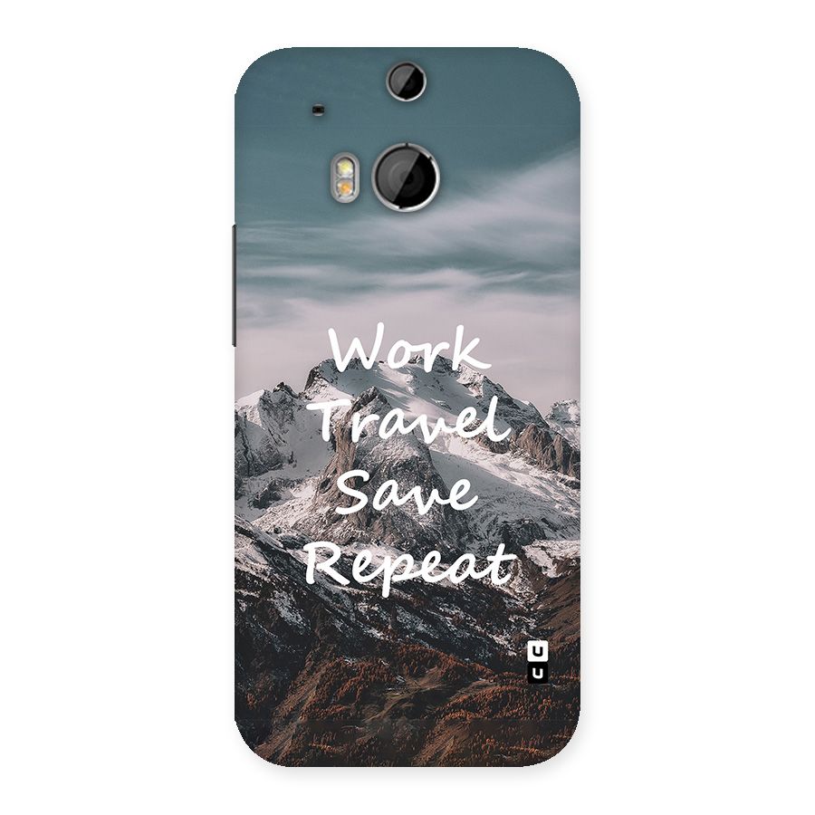 Work Travel Back Case for One M8