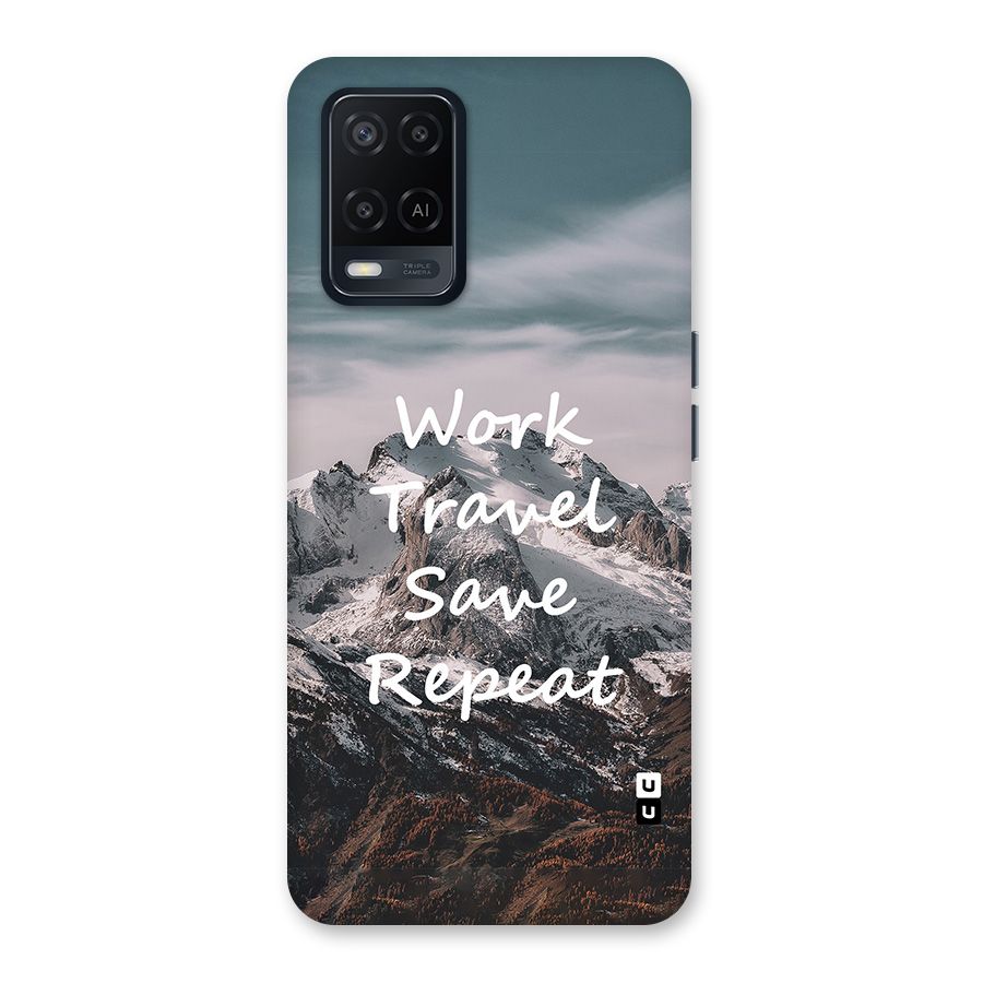 Work Travel Back Case for Oppo A54