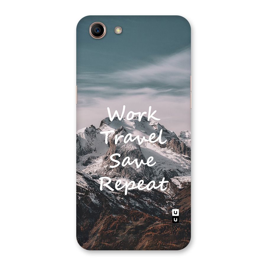 Work Travel Back Case for Oppo A83 (2018)