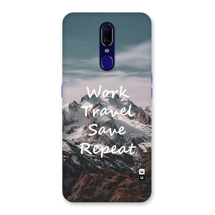 Work Travel Back Case for Oppo A9