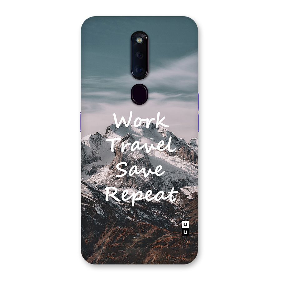 Work Travel Back Case for Oppo F11 Pro