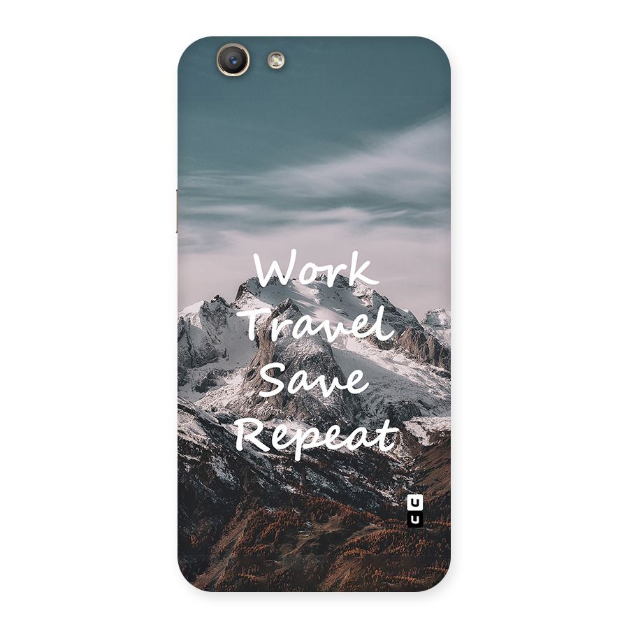 Work Travel Back Case for Oppo F1s
