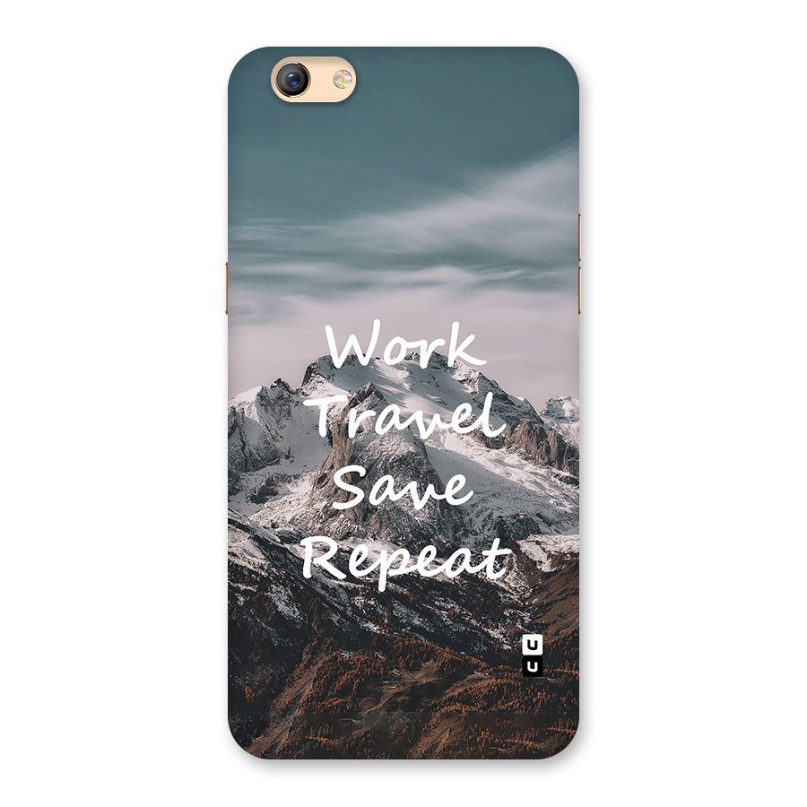 Work Travel Back Case for Oppo F3 Plus