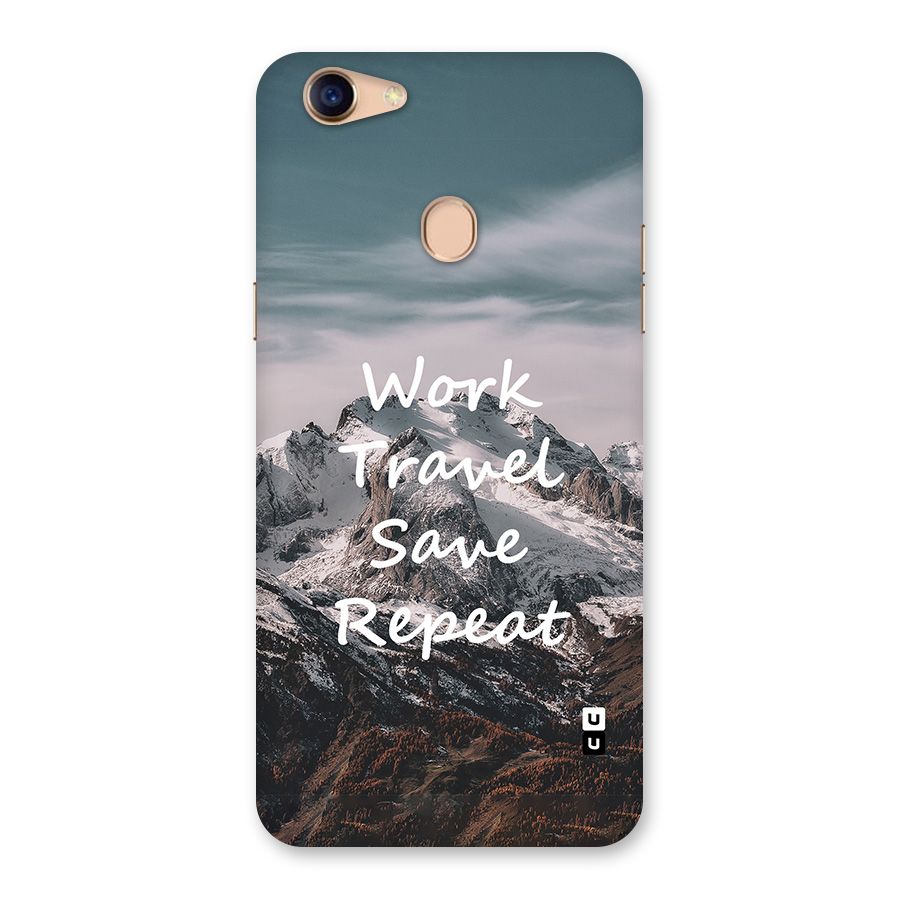 Work Travel Back Case for Oppo F5