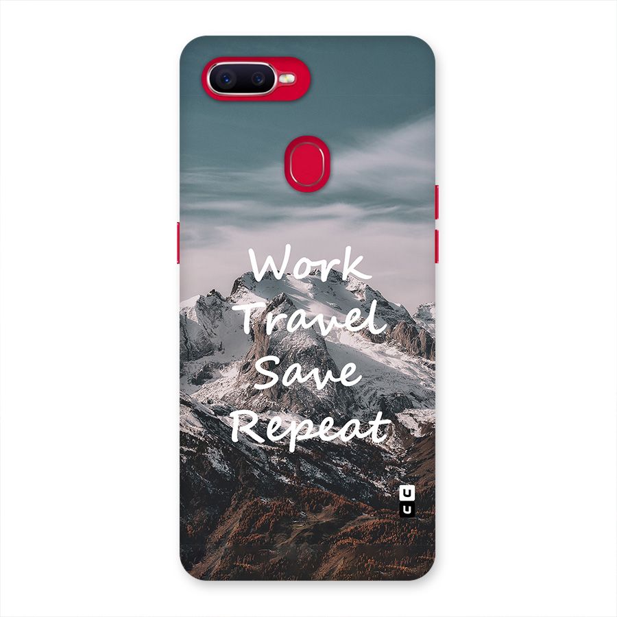 Work Travel Back Case for Oppo F9 Pro