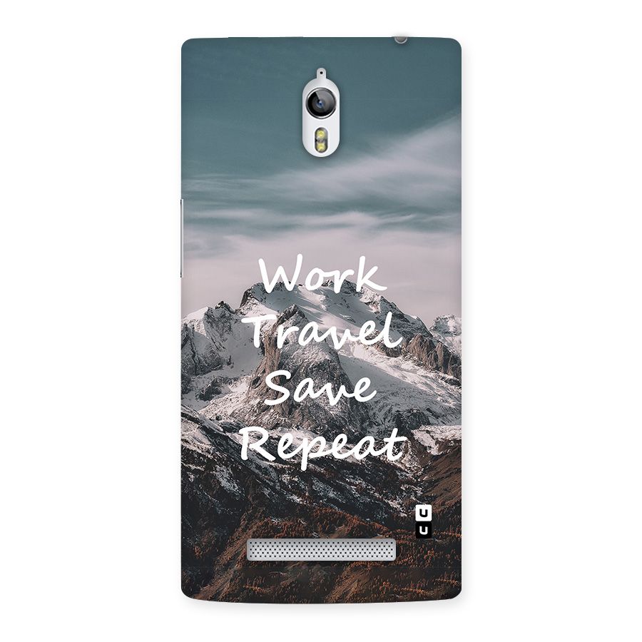 Work Travel Back Case for Oppo Find 7