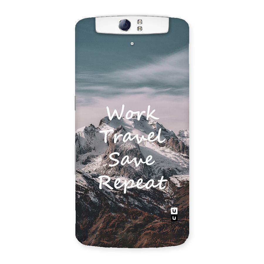 Work Travel Back Case for Oppo N1