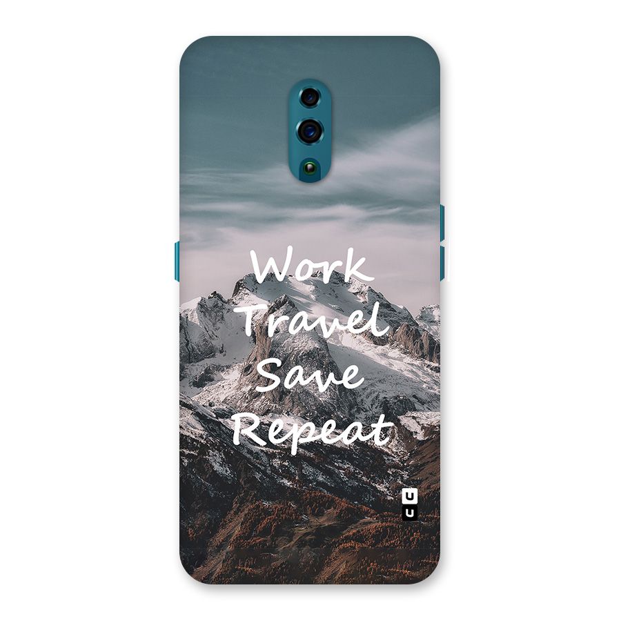 Work Travel Back Case for Oppo Reno