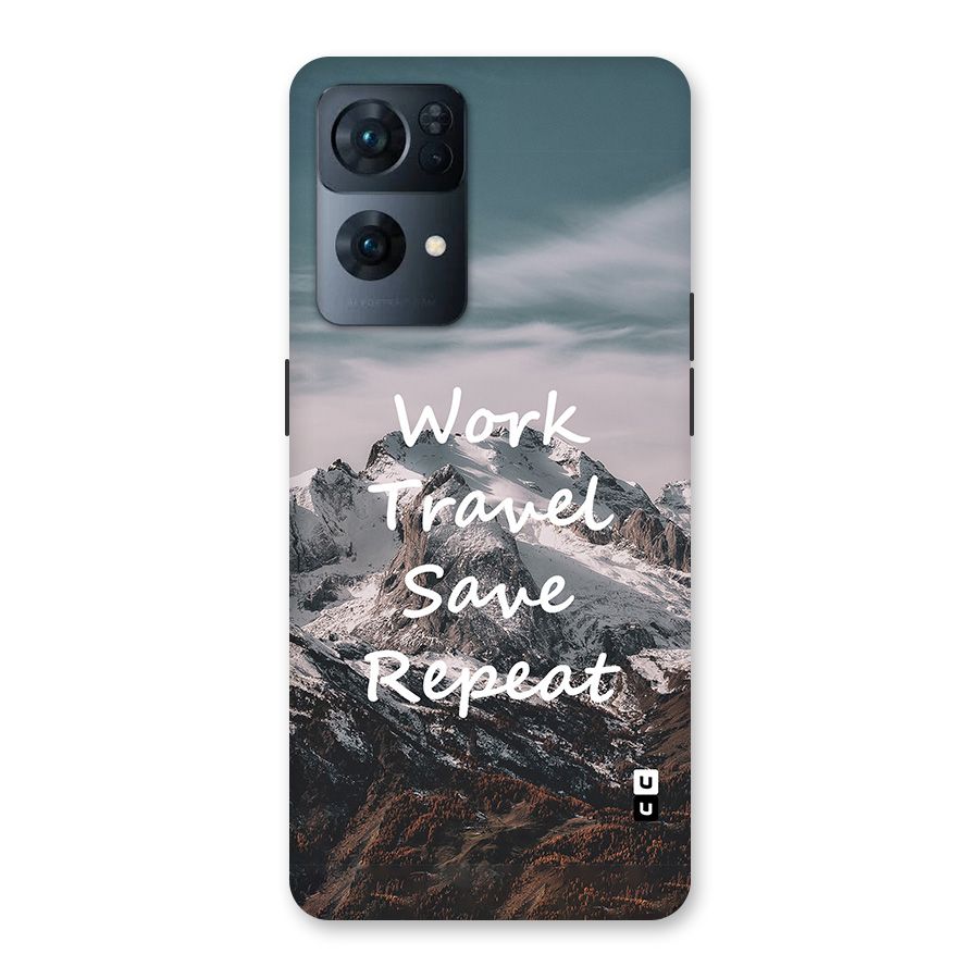 Work Travel Back Case for Oppo Reno7 Pro 5G