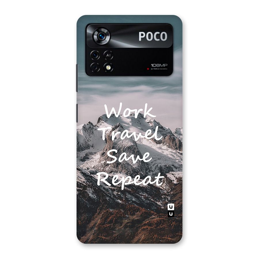 Work Travel Back Case for Poco X4 Pro 5G