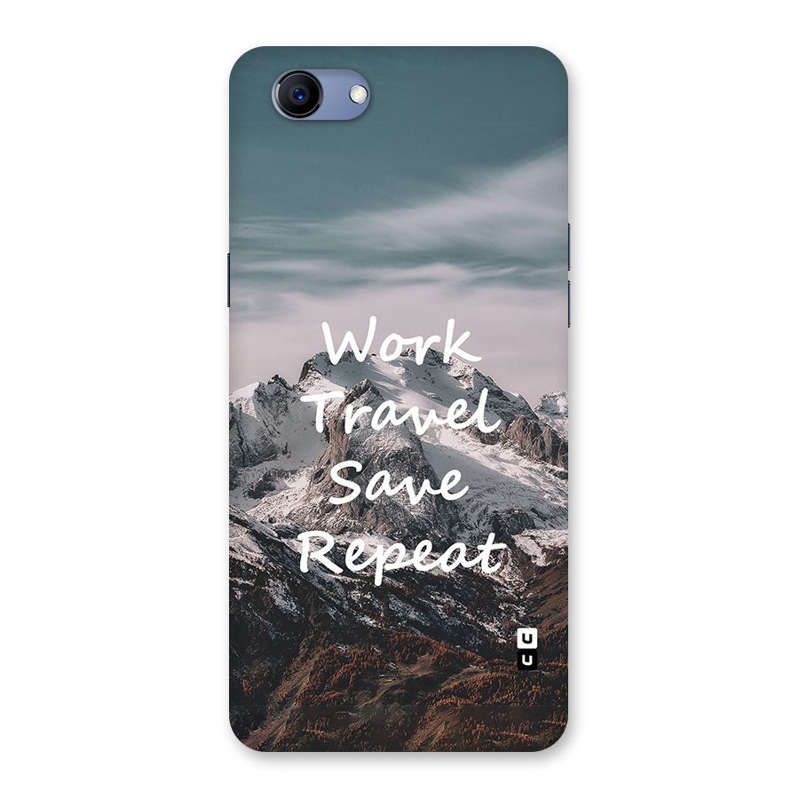 Work Travel Back Case for Realme 1