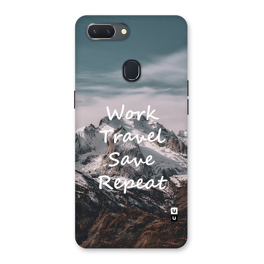 Work Travel Back Case for Realme 2