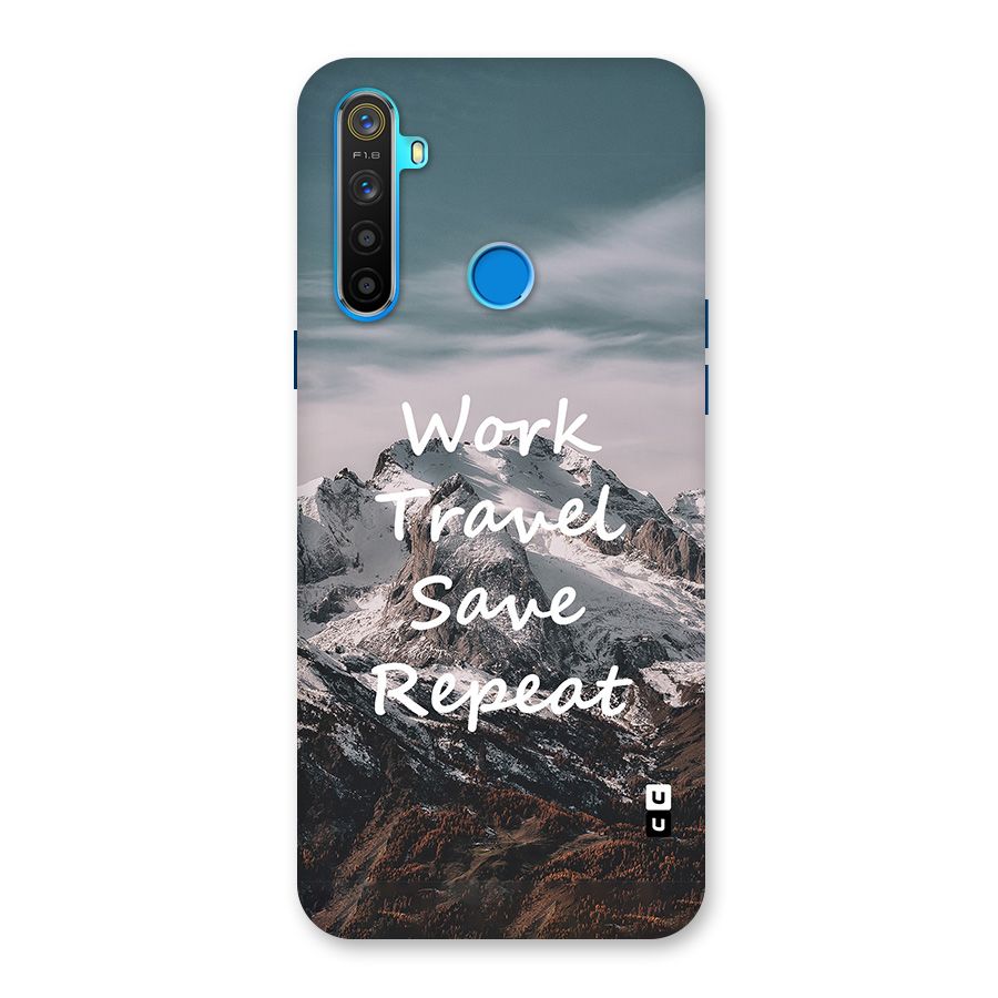 Work Travel Back Case for Realme 5