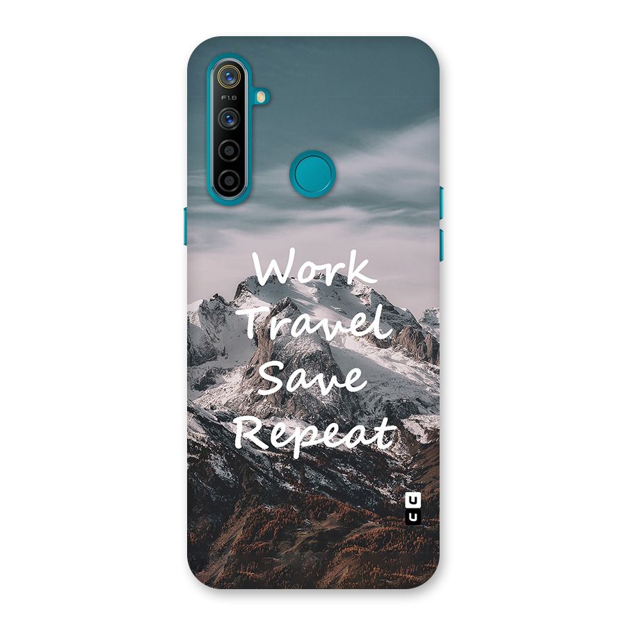 Work Travel Back Case for Realme 5i