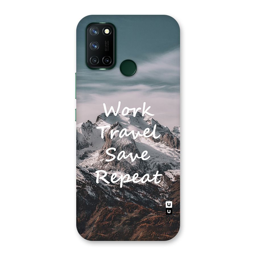 Work Travel Back Case for Realme 7i