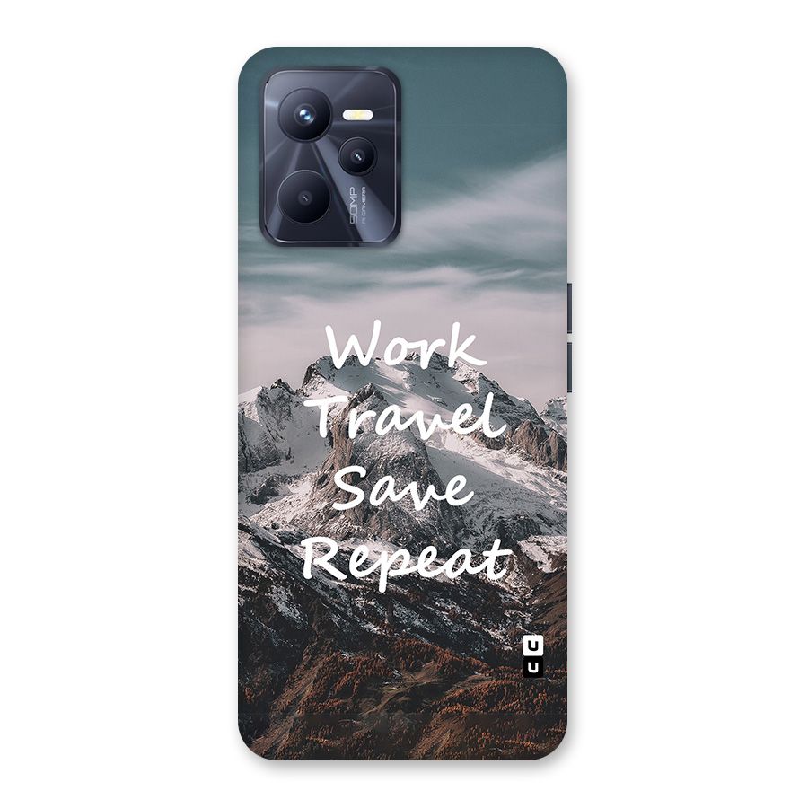Work Travel Back Case for Realme C35