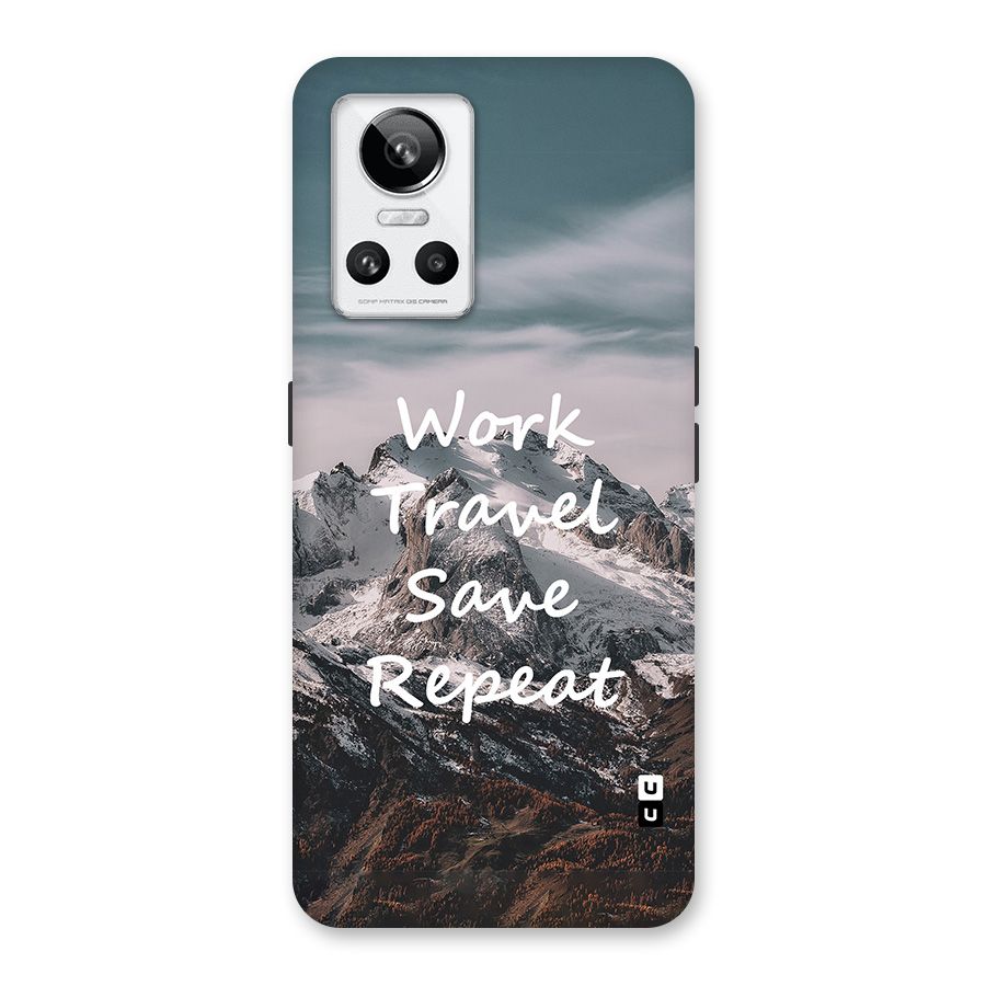 Work Travel Back Case for Realme GT Neo 3