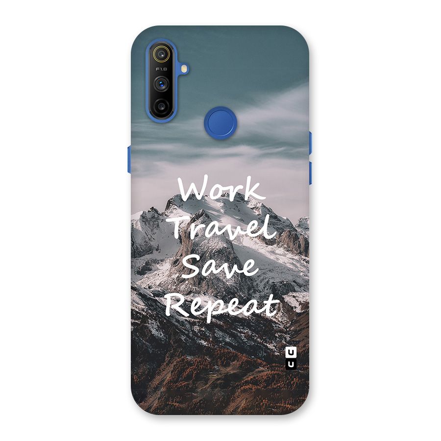 Work Travel Back Case for Realme Narzo 10A