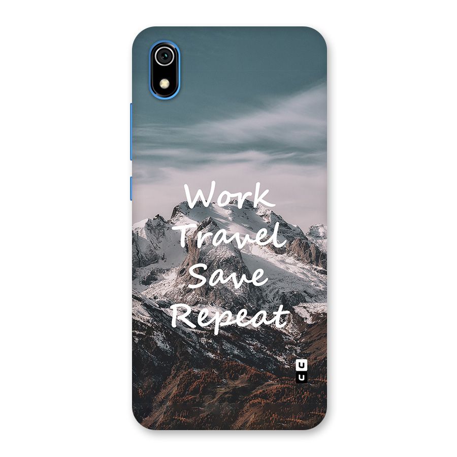 Work Travel Back Case for Redmi 7A