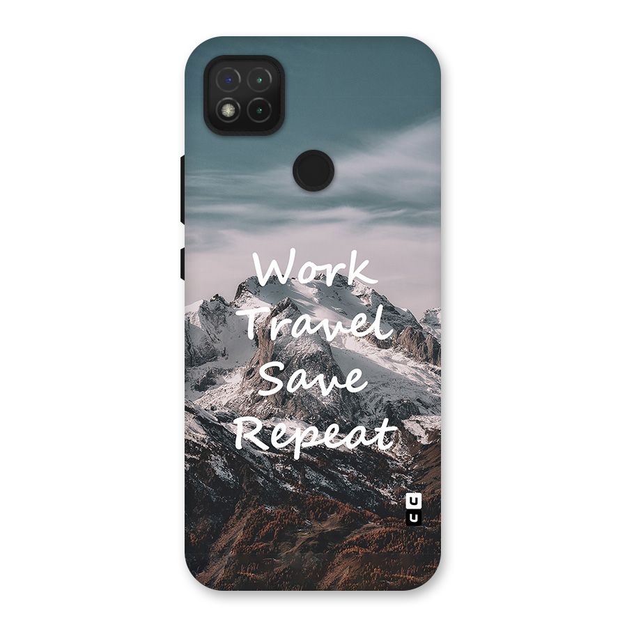 Work Travel Back Case for Redmi 9 Activ