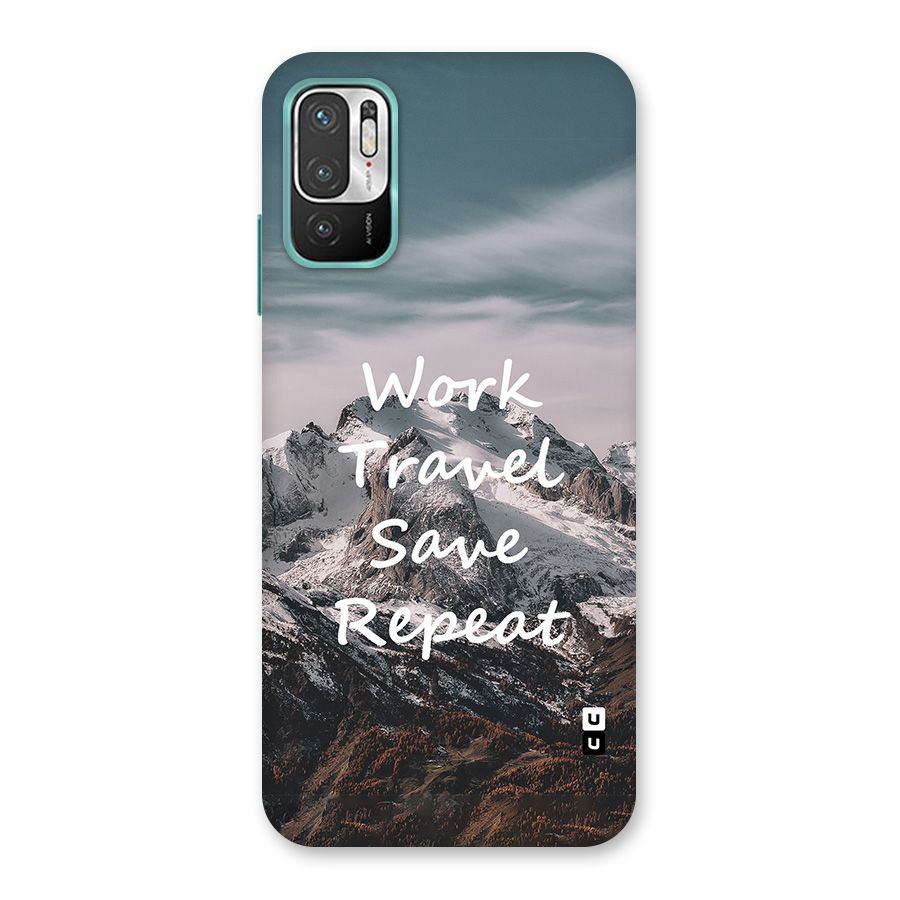 Work Travel Back Case for Redmi Note 10T 5G