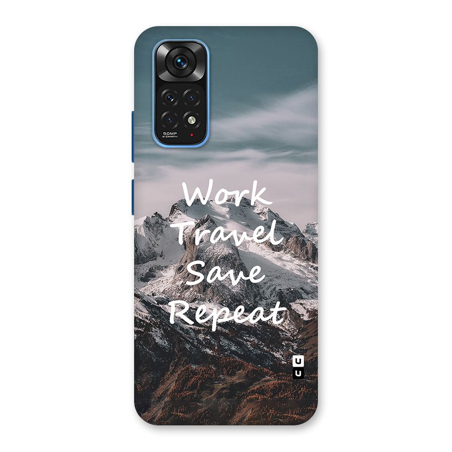 Work Travel Back Case for Redmi Note 11S