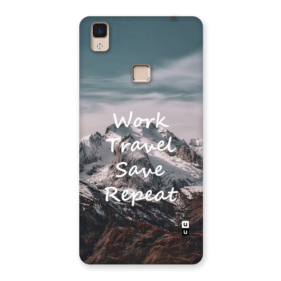 Work Travel Back Case for V3 Max