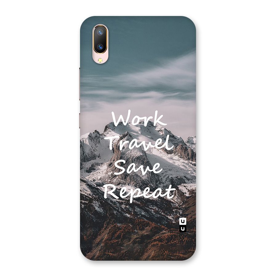 Work Travel Back Case for Vivo V11 Pro