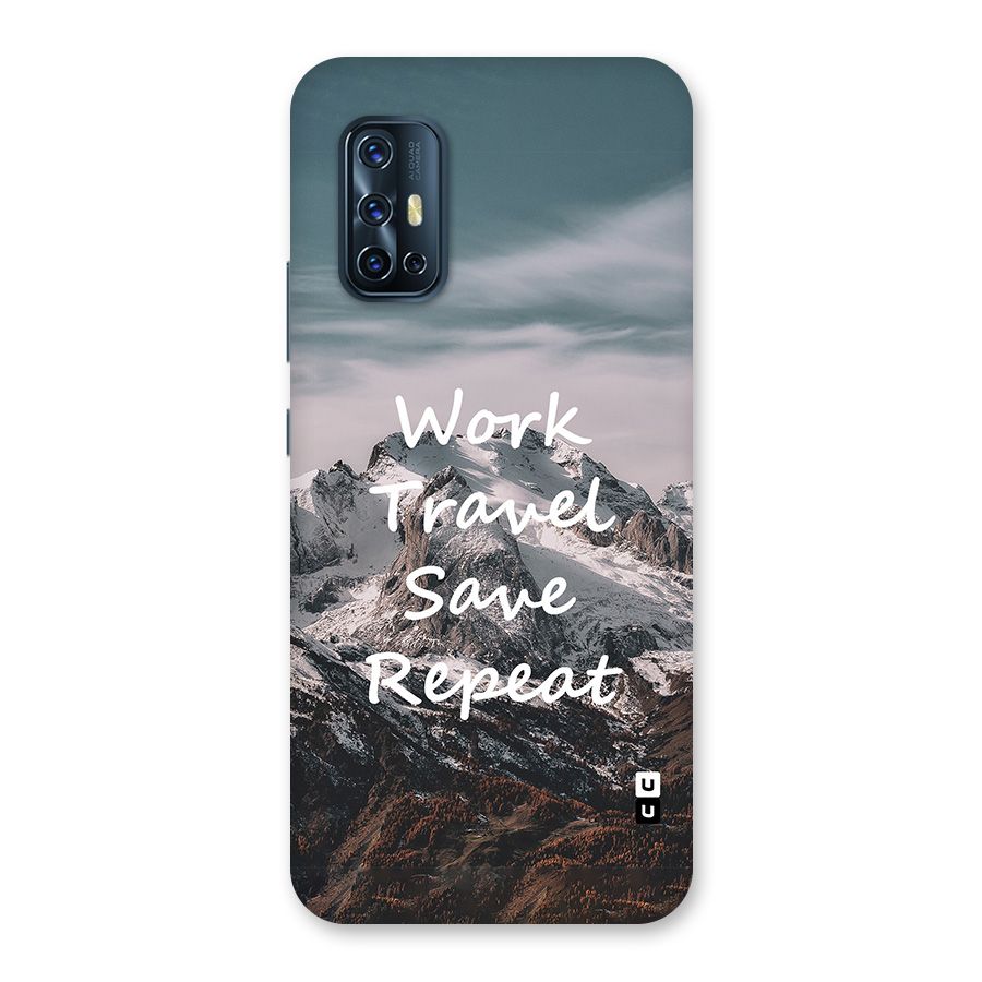 Work Travel Back Case for Vivo V17